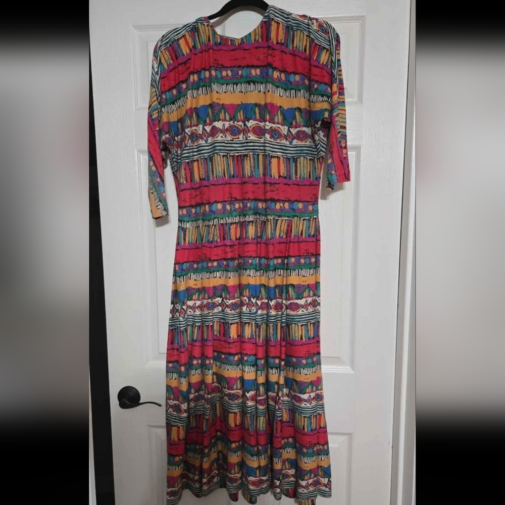 Colorful Geometric Pattern Dress Bundle - Picture 3 of 4